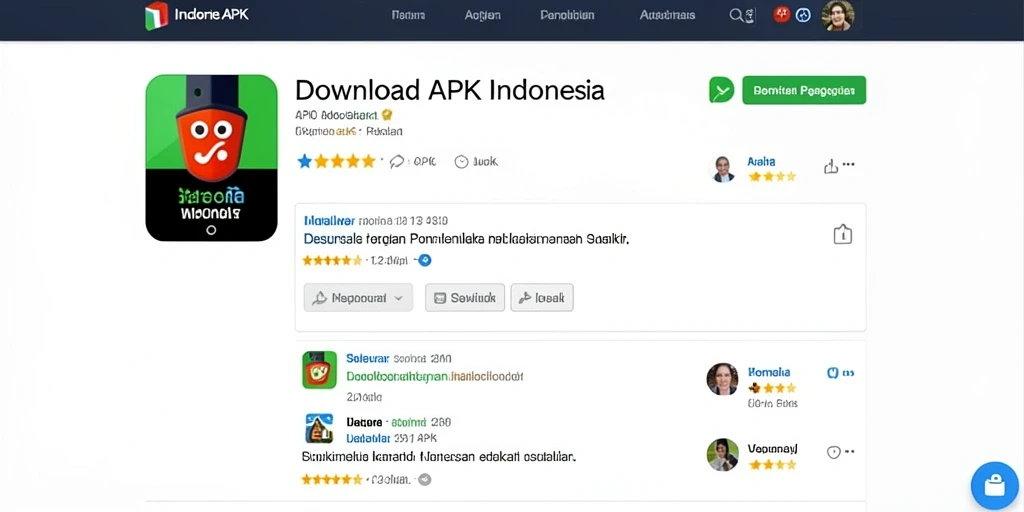 Tampilan antarmuka utama yang menarik.