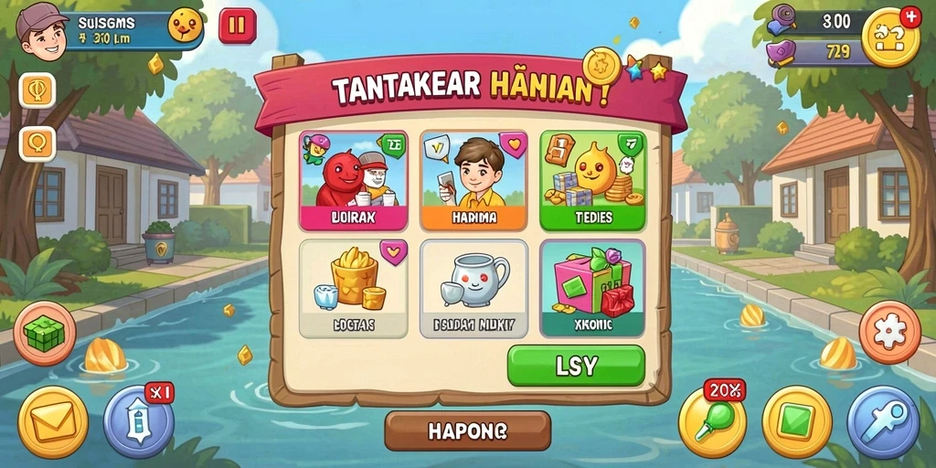 Tampilan antarmuka yang menarik dan user-friendly.
