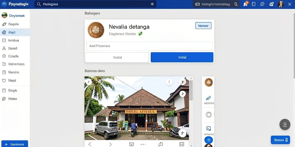 Gambar menunjukkan karakter utama dalam aksi.