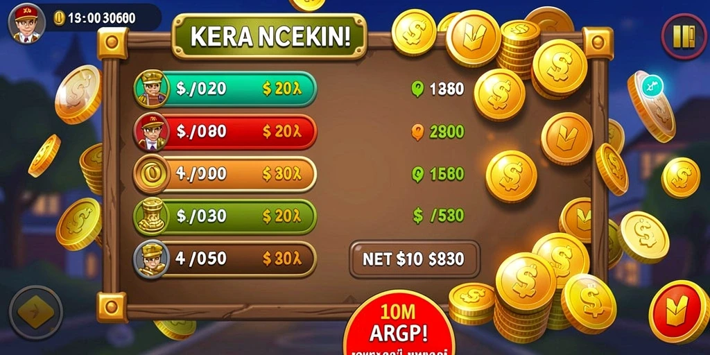 Tampilan awal KIKOTOTO yang menarik dan intuitif.