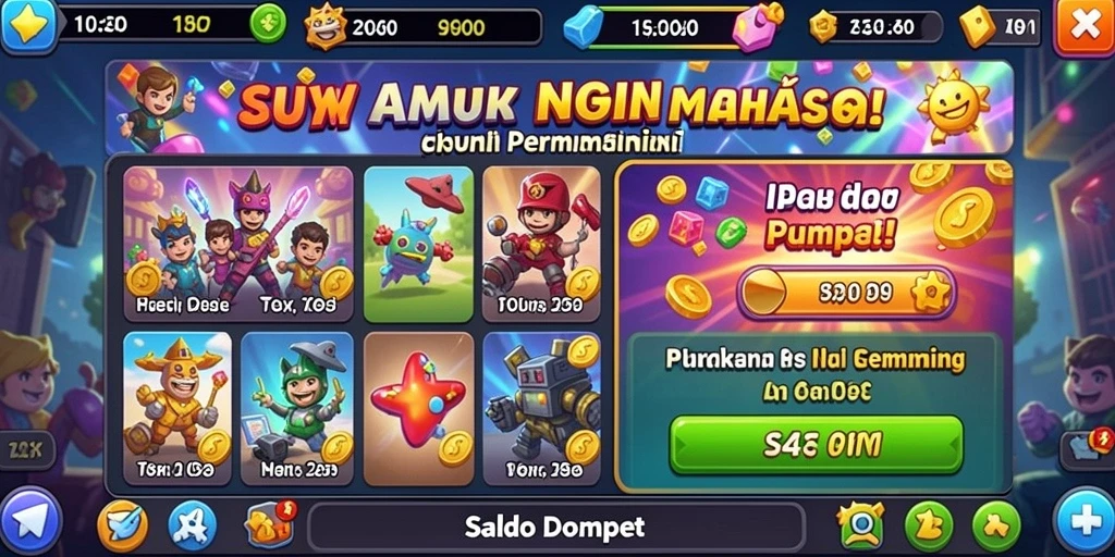 Tangkapan layar menunjukkan tampilan antarmuka LAVOWIN yang menarik.