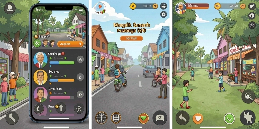 Antarmuka yang user-friendly dan menarik.