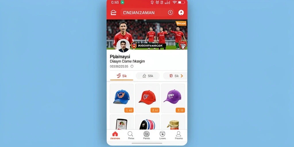 Tampilan awal yang menarik dan intuitif.