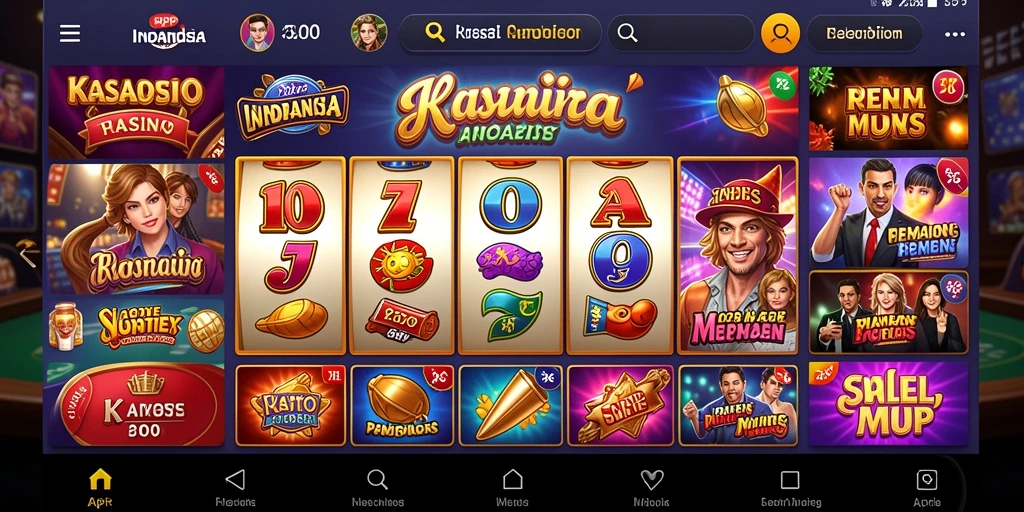 Tampilan karakter dewa yang menawan.