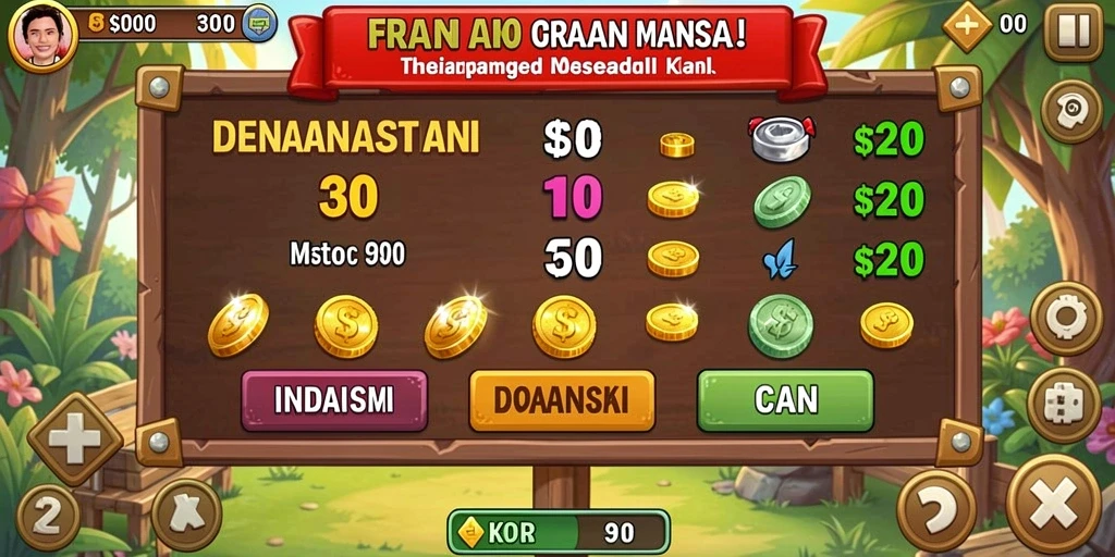 Tampilan awal yang menarik dan intuitif.