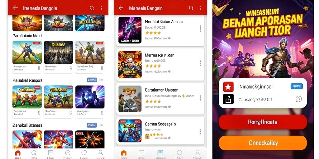 Tampilan antarmuka yang menarik dan mudah digunakan.