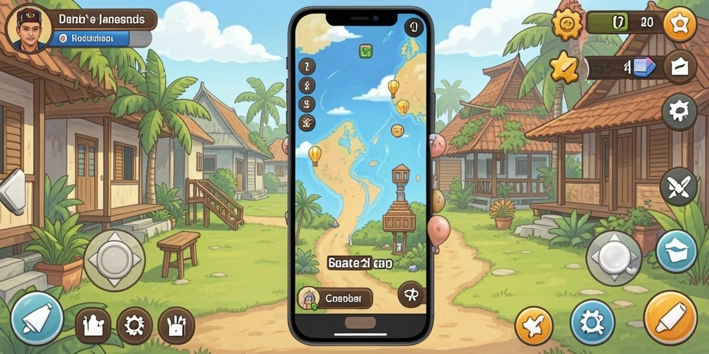 Screenshot fitur utama PENITI4D yang menarik.