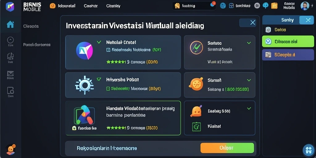 Tampilan antarmuka yang menarik dan user-friendly.
