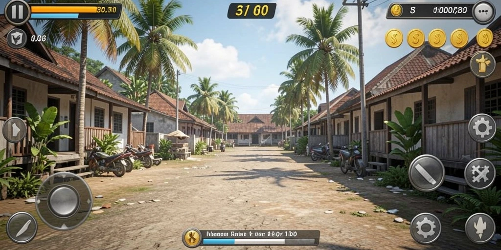 Tampilan grafis yang menakjubkan di RTZZ.