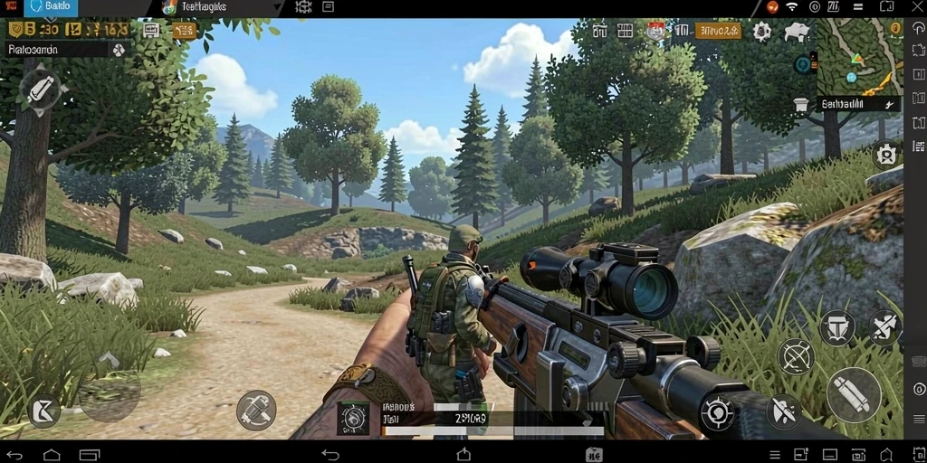 Screenshot menunjukkan aksi pertarungan yang intens.