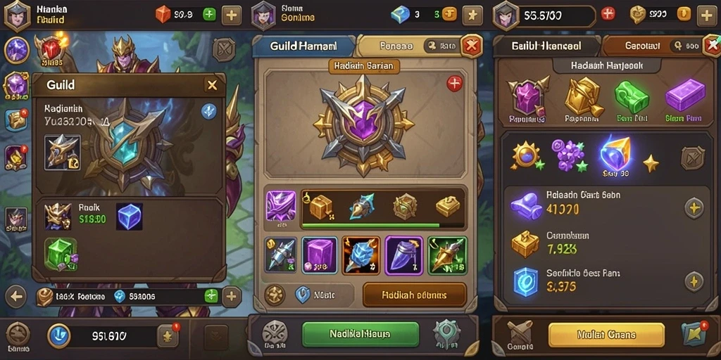 Screenshot menampilkan aksi seru karakter dalam permainan.